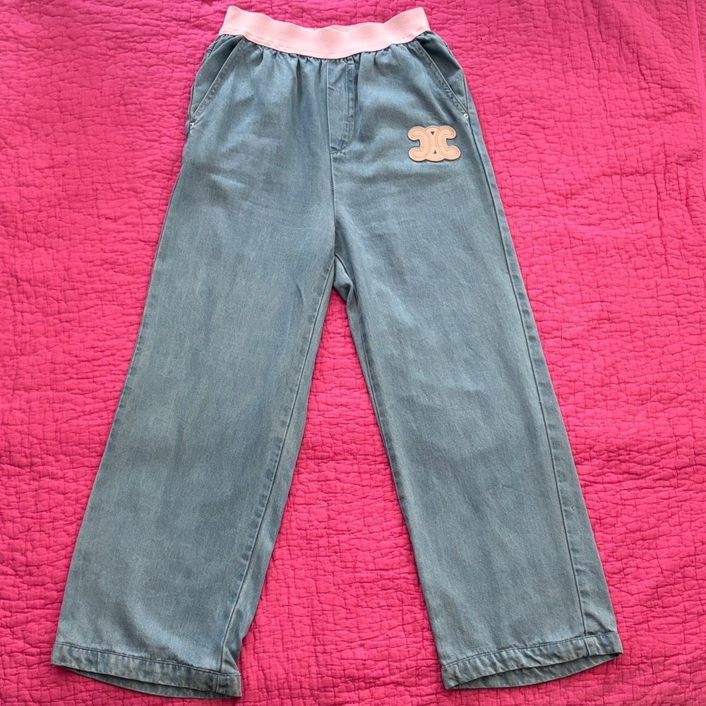 Celine lightweight denim pants, M